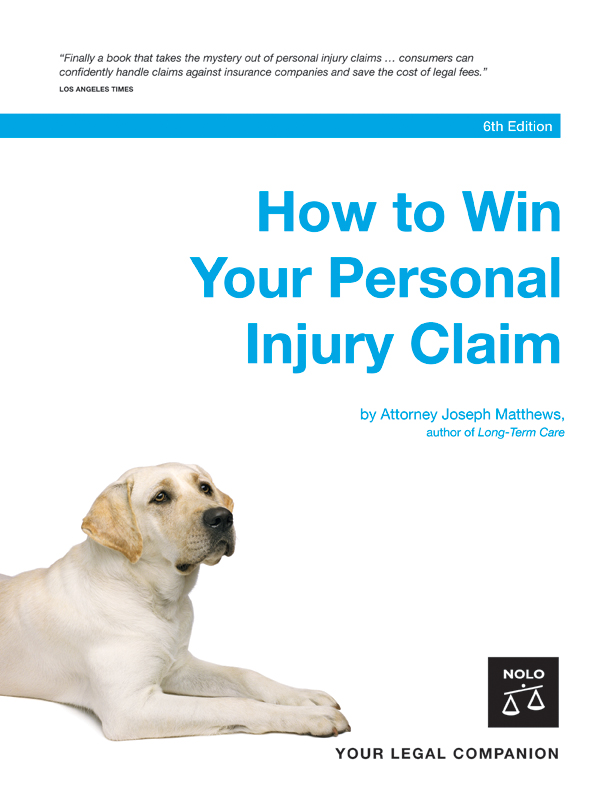 Title details for How to Win Your Personal Injury Claim by Joseph Matthews - Available